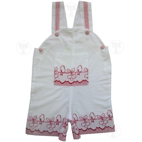 Birds and Cherries Shorts Dungarees