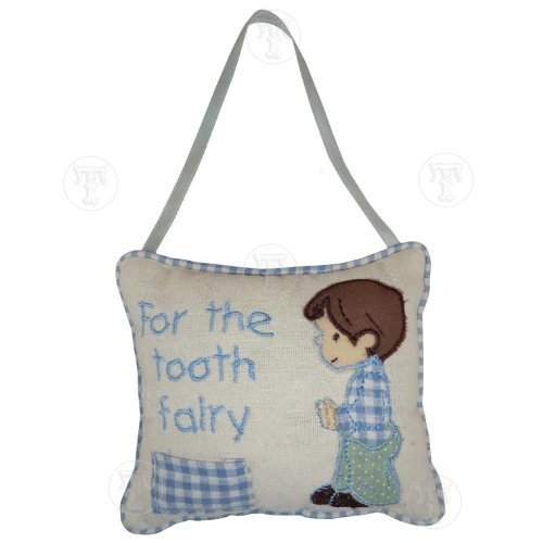 Blue Tooth Fairy Cushion