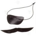 2 Eye Patch & Moustache Sets