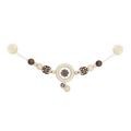Natural Wooden Ladybird Pram Chain