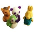 Pack of 4 Erasers in a Wallet